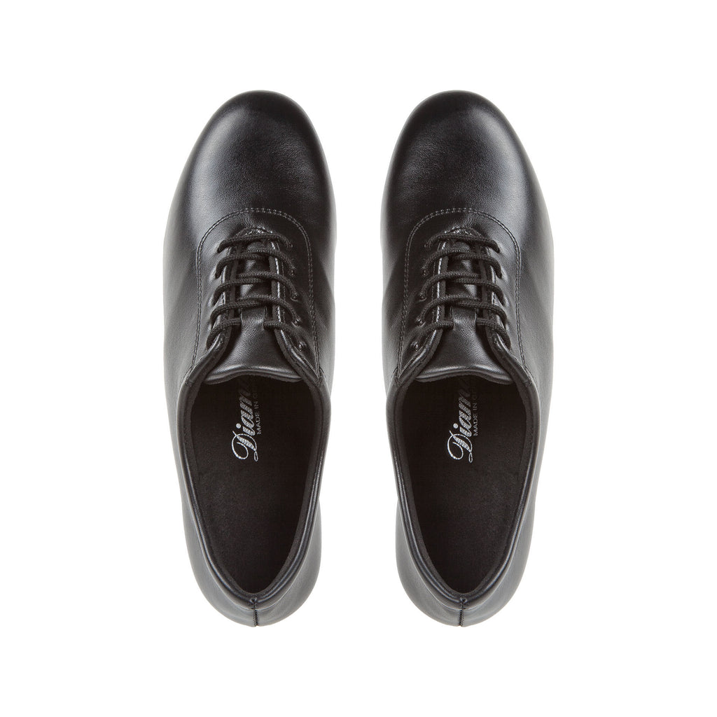  Diamant 189-234-560 Damen Trainer - Rückansicht mit 3,7 cm Cuban Heel Absatz