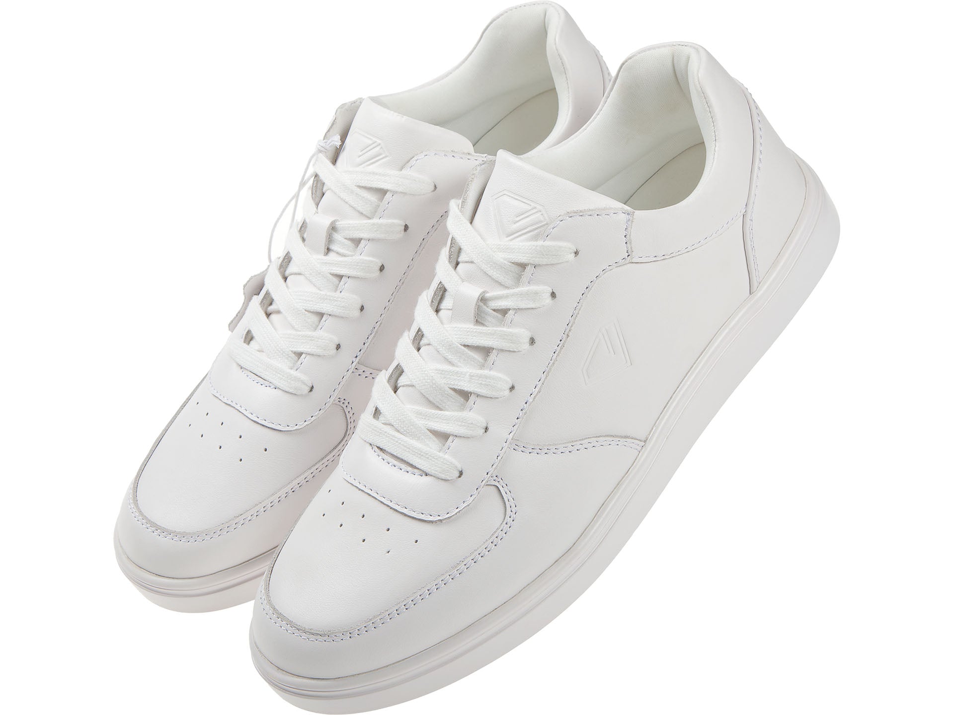 "Diamant Tanzschuhe weiße BEAT Sneaker Detailansicht Premium Echtleder"