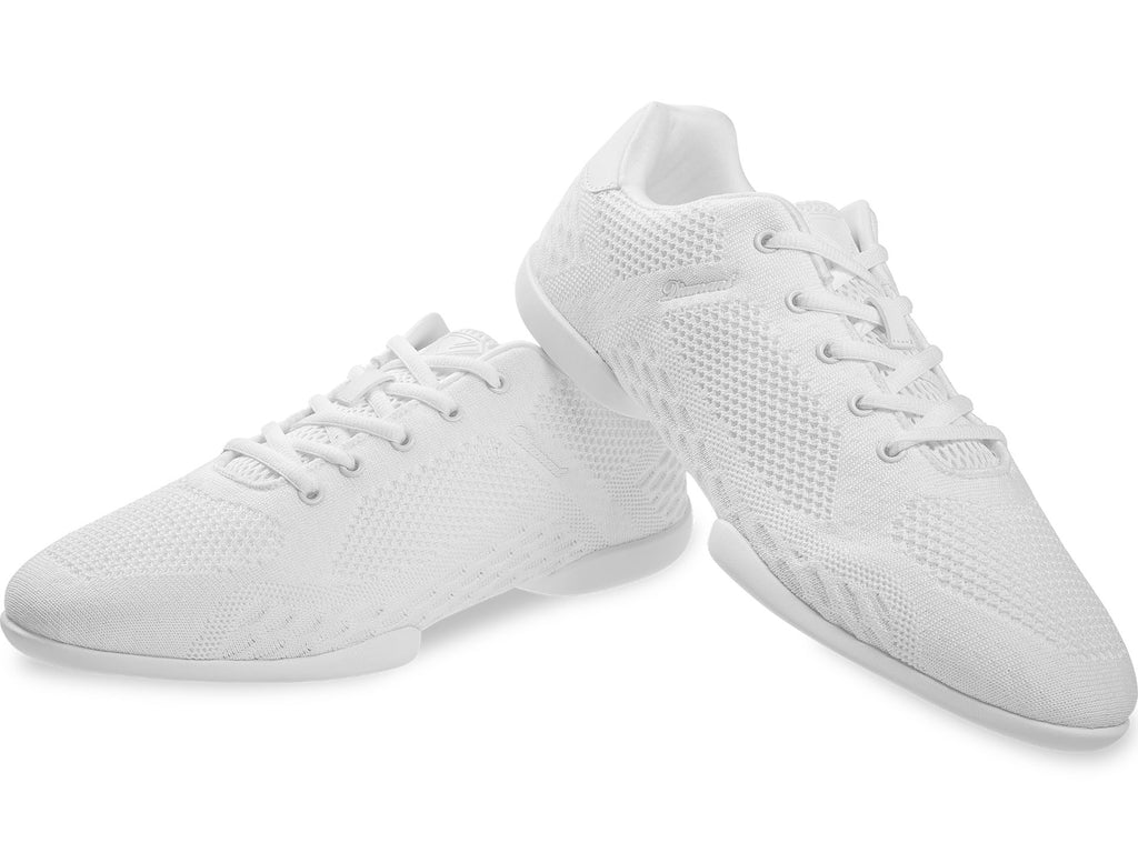 Diamant TUNE Tanzsneaker Weiß Rückansicht Street Dance