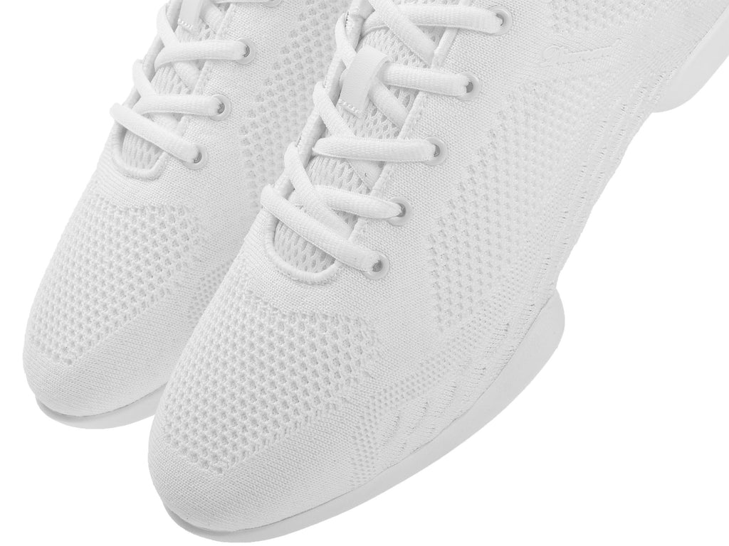Diamant TUNE Tanzsneaker Weiß Sohle SpinPoint Drehpunkte