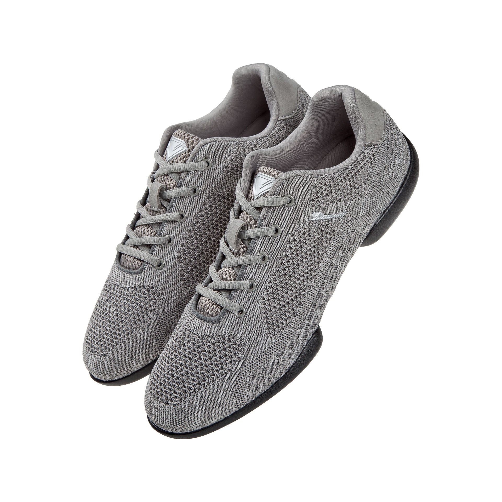 Diamant TUNE Tanzsneaker Silbergrau - Sportliche Tanzschuhe Damen & Herren