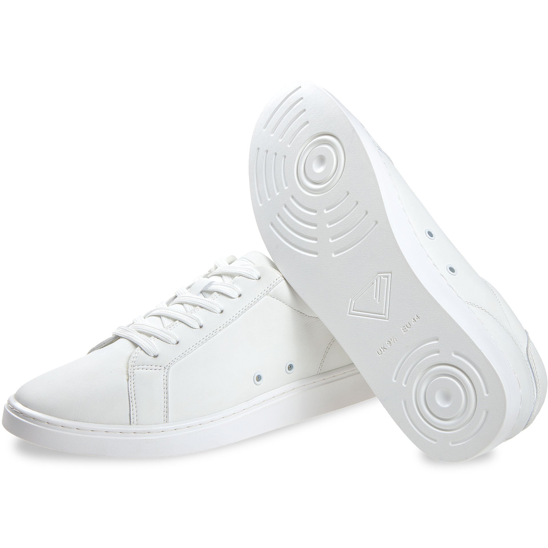 Flache Tanzschuhe Weiß vegan Unisex - Diamant RITMO sportlich