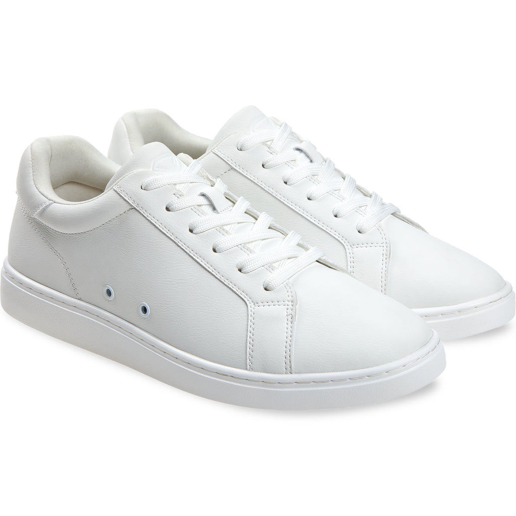 Flache Tanzschuhe Weiß vegan Unisex - Diamant RITMO sportlich