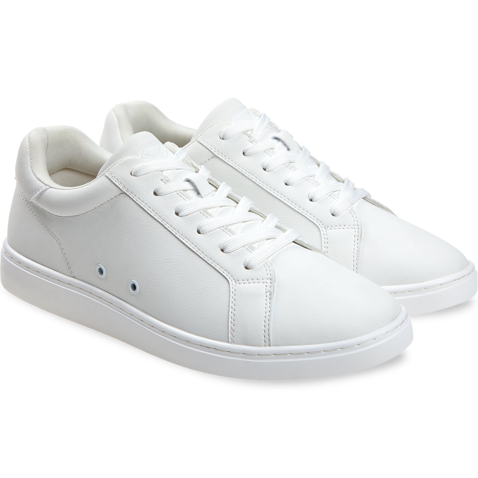 Flache Tanzschuhe Weiß vegan Unisex - Diamant RITMO sportlich